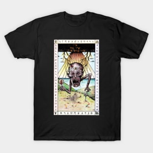 Wretched Fool Horror Card T-Shirt